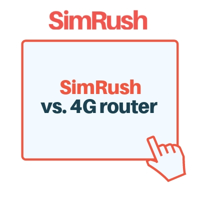 SimRush vs. 4G Router Image
